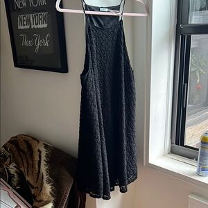 KIMCHI BLUE‎ BLACK Halter Sundress